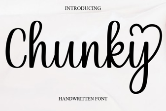 Bold Chunky Fonts for Impactful Graphic Design
