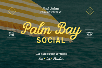 Palm Bay Font for Web Design Projects